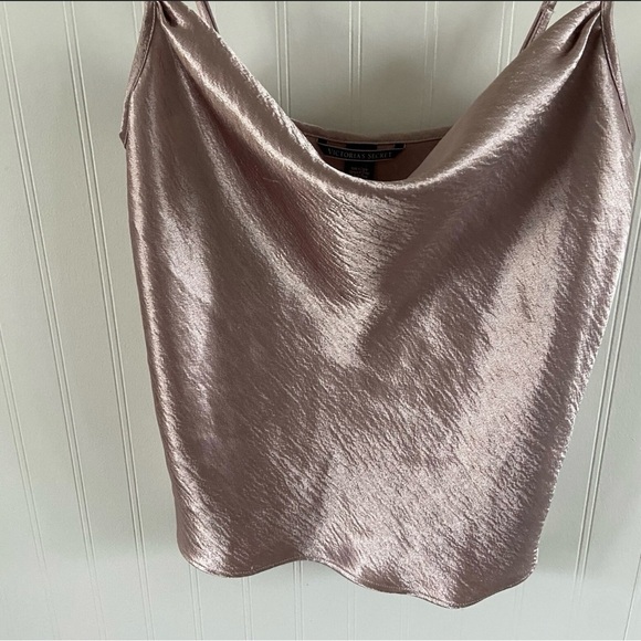 Victoria's Secret Satin Camisole in Shimmering Pink - Picture 1 of 4